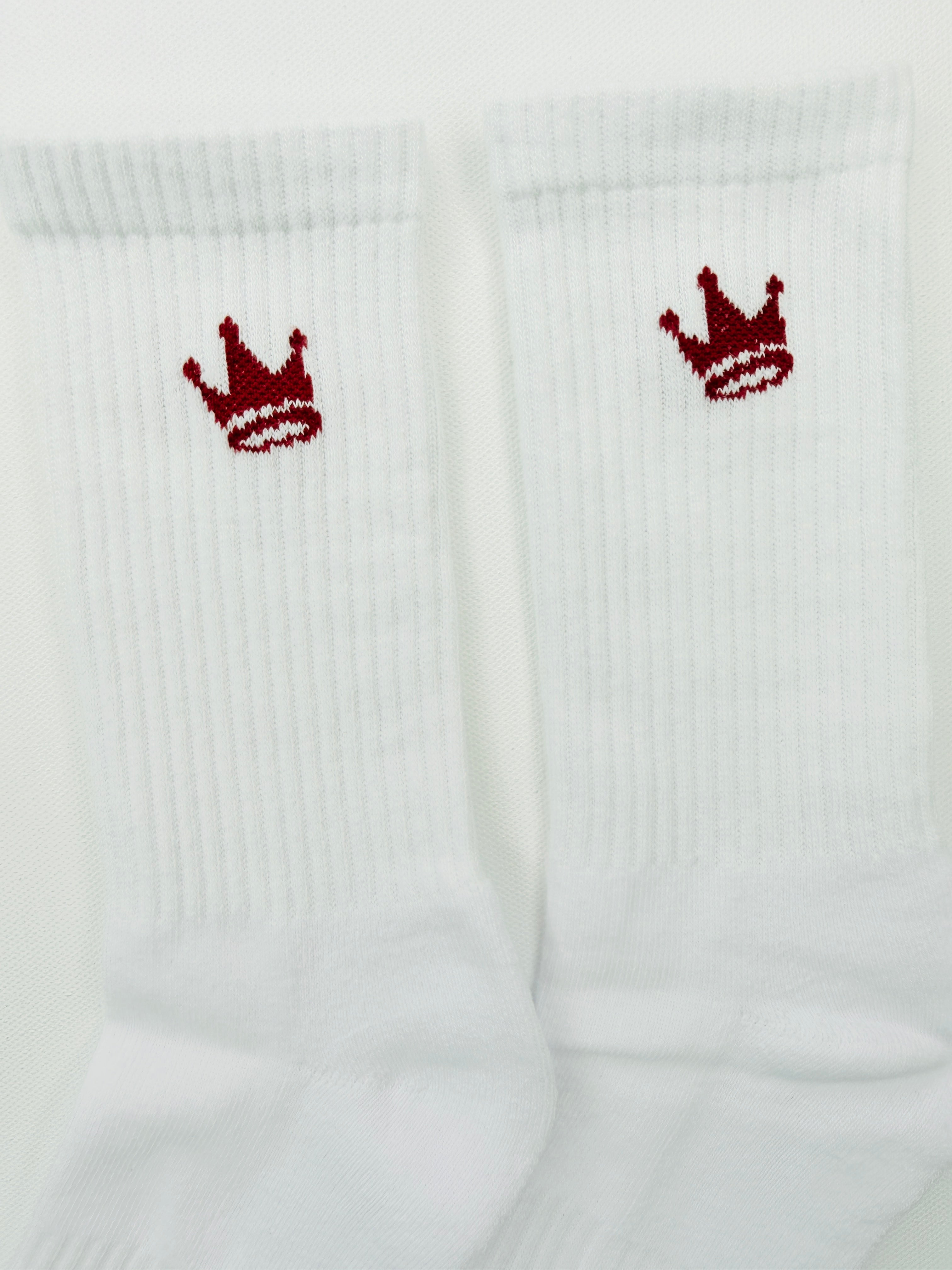 "KING OF THE COURT" EVERYDAY CREW SOCKS